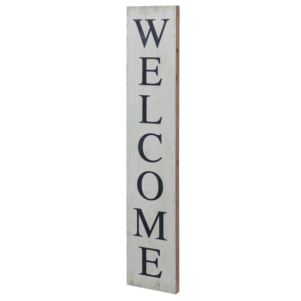 Rectangular Wood Wall Sign US Warehouse