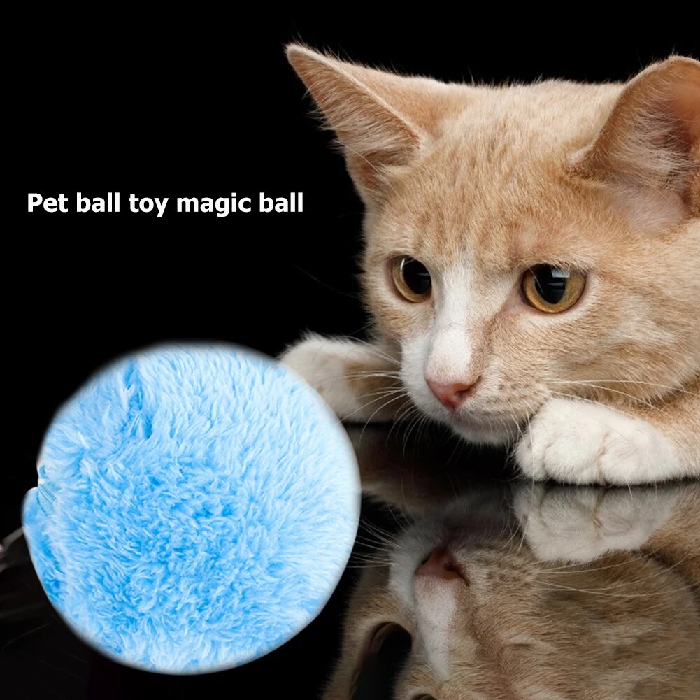 5pcs Automatic Interactive Pet Electric Magic Roller Toy Ball Dog Cat Products