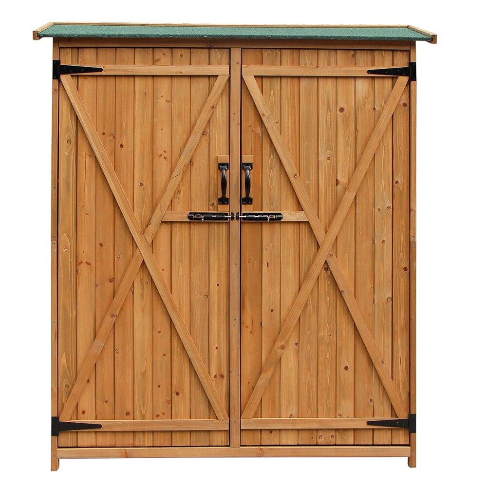 Garden Storage Shed, Fir Wood Tool Shed