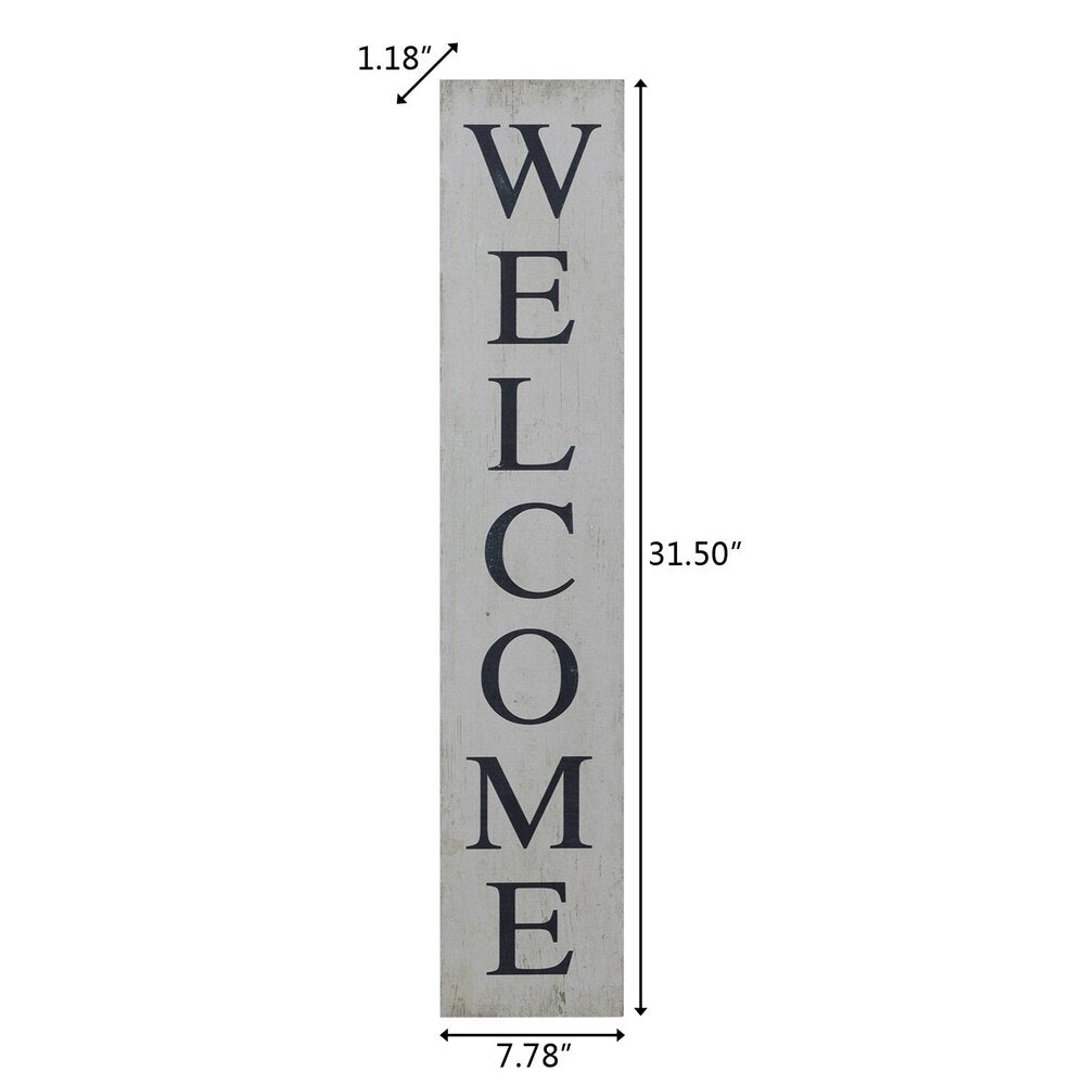 Rectangular Wood Wall Sign US Warehouse