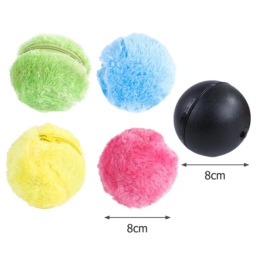 5pcs Automatic Interactive Pet Electric Magic Roller Toy Ball Dog Cat Products