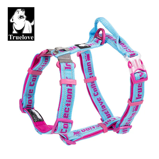 Truelove Pet Harness No Pull Tactical Service Pet Lift Breathable Mesh Reflective