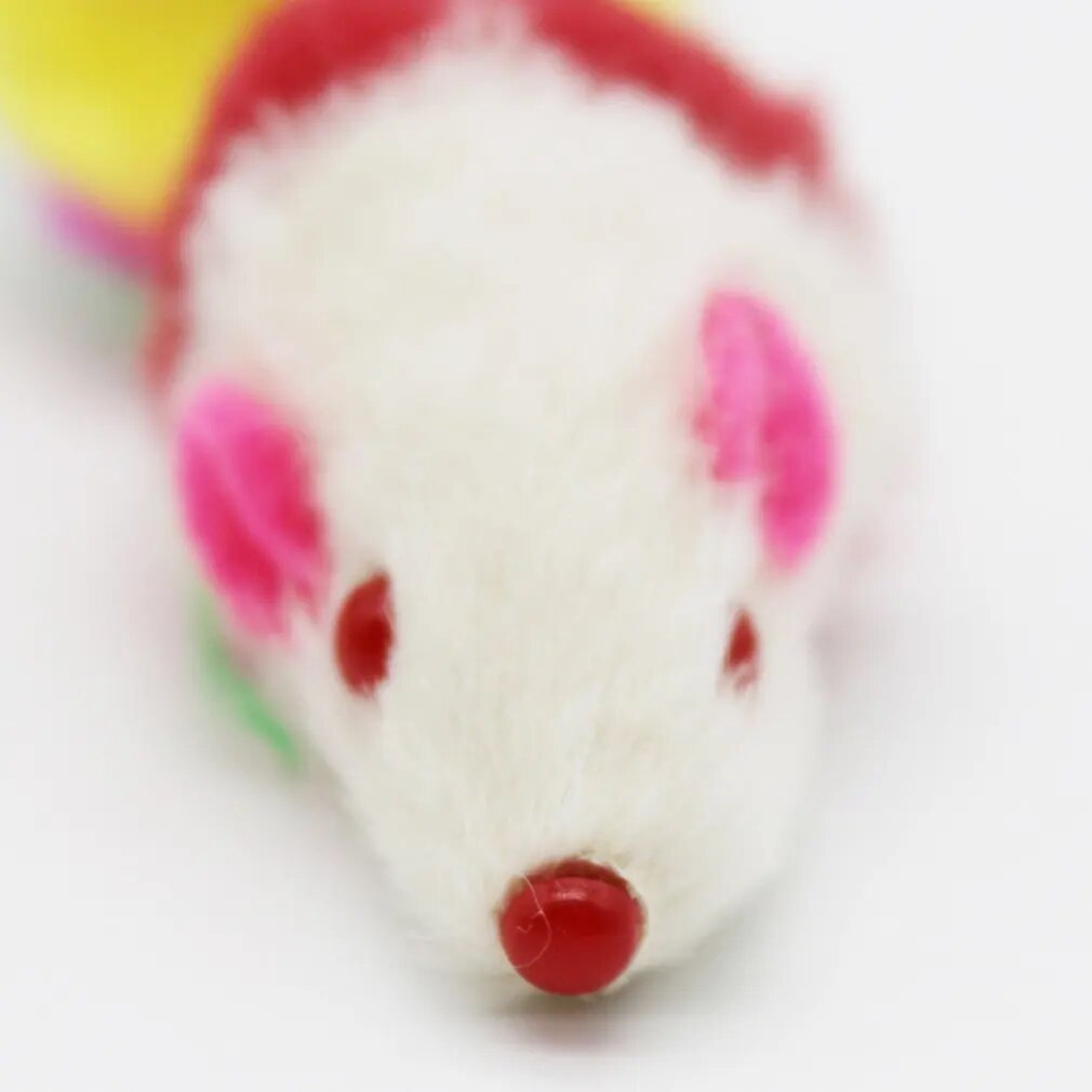 Cute Mini Soft Fleece False Mouse Cat Toys