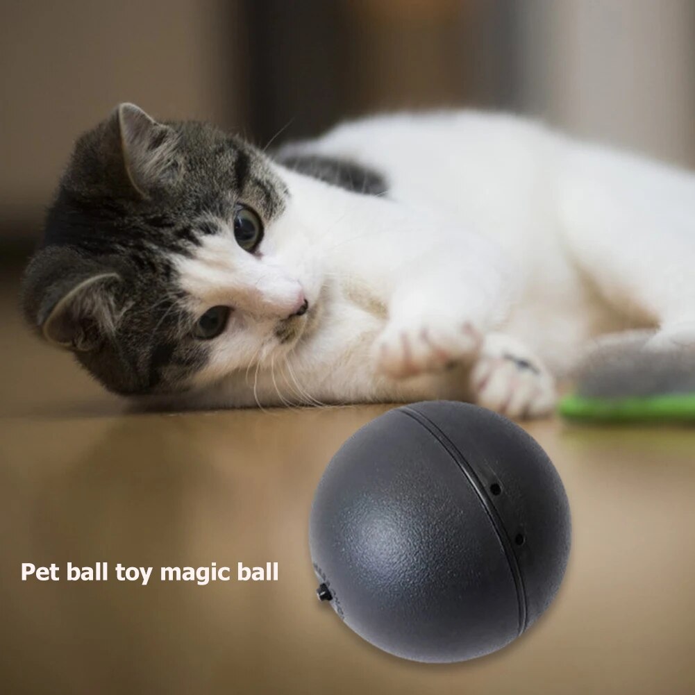 5pcs Automatic Interactive Pet Electric Magic Roller Toy Ball Dog Cat Products