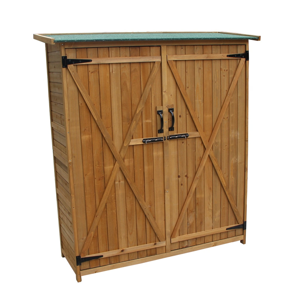 Garden Storage Shed, Fir Wood Tool Shed