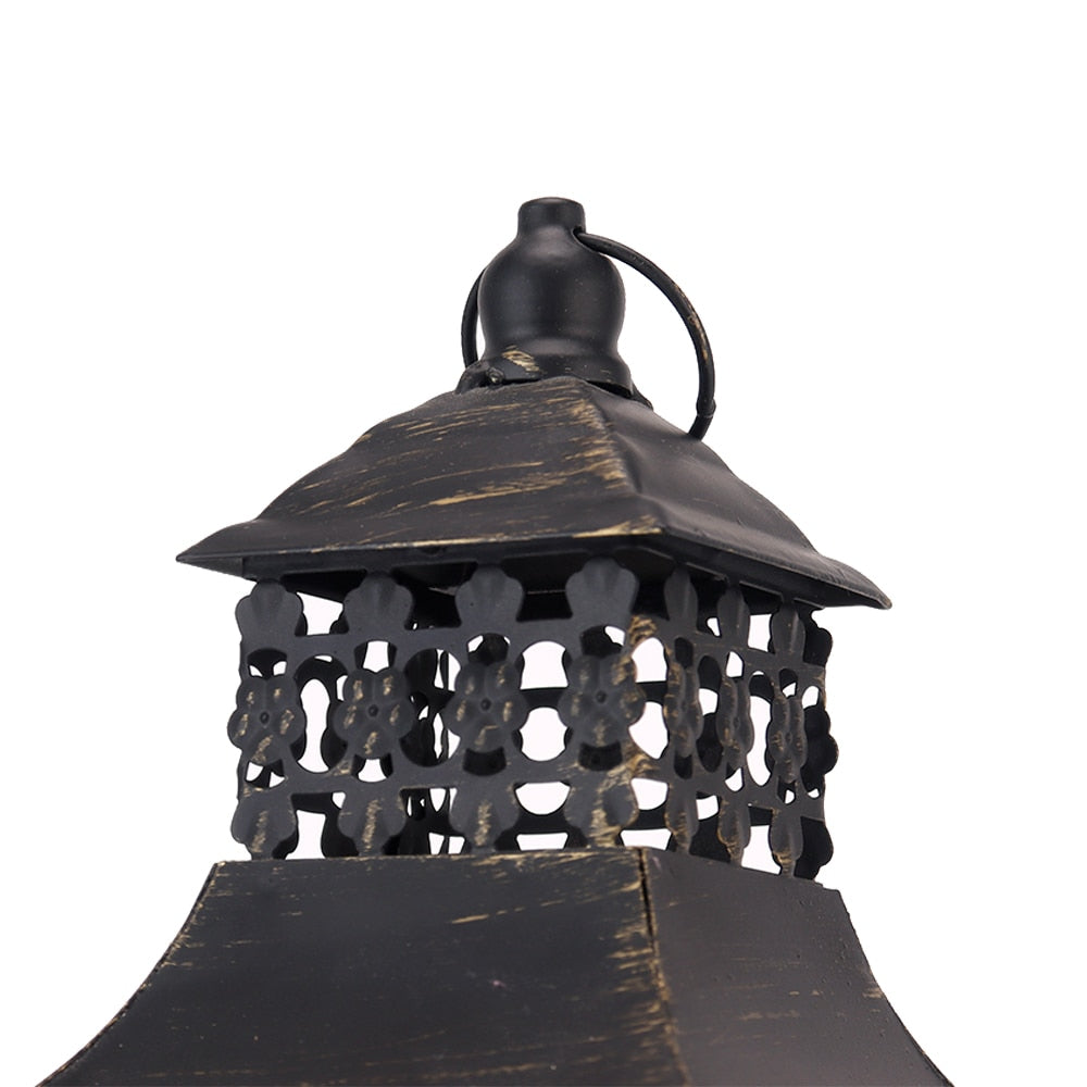 Vintage Metal Candle Holder Hanging Lanterns