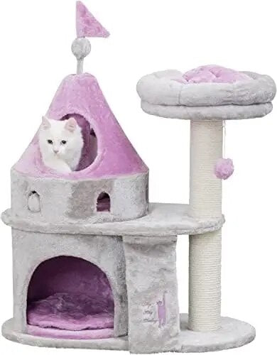 Kitty Darling Castle Condo, Scratching Post, .