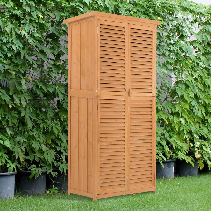 Wooden Garden Storage Shed,