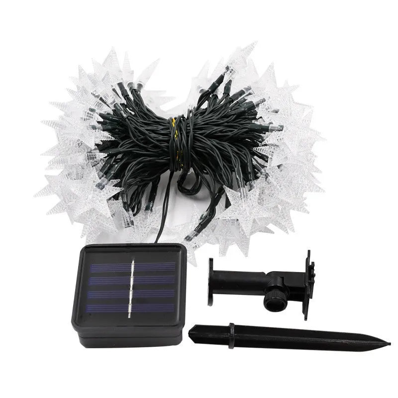 Solar Star String Lights Outdoor Waterproof