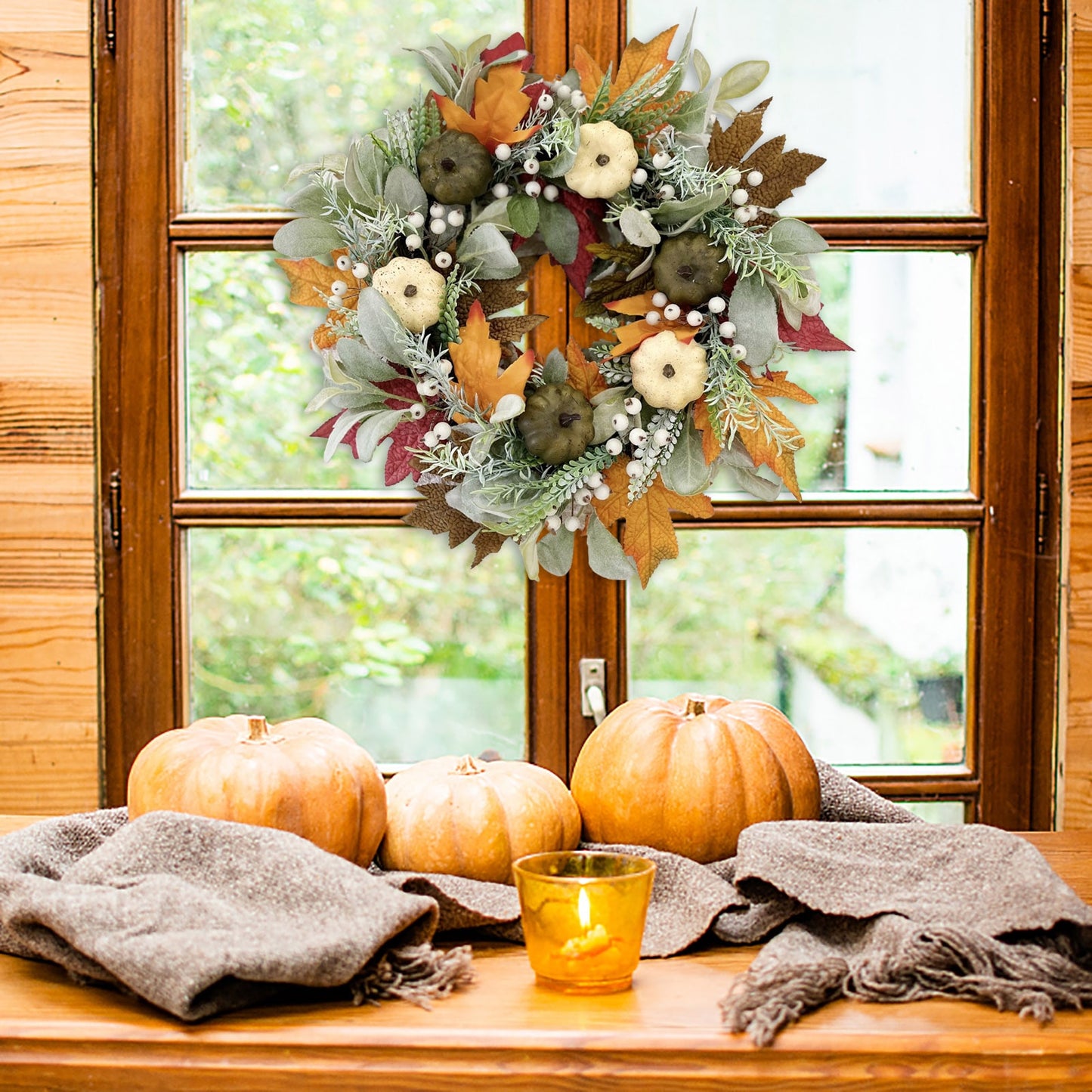 Fall Wreaths Harvest Autumn