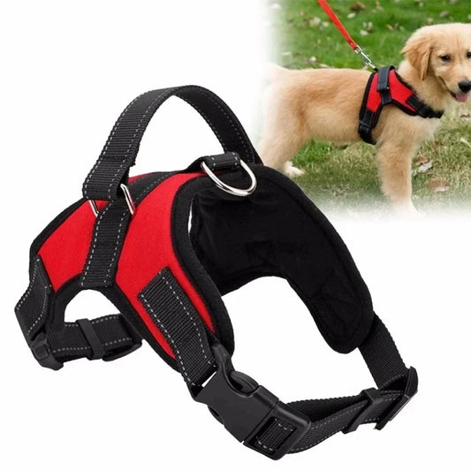 Soft Adjustable Dog Harness Vest for Small Medium Large Dogs Pet Walking Harness