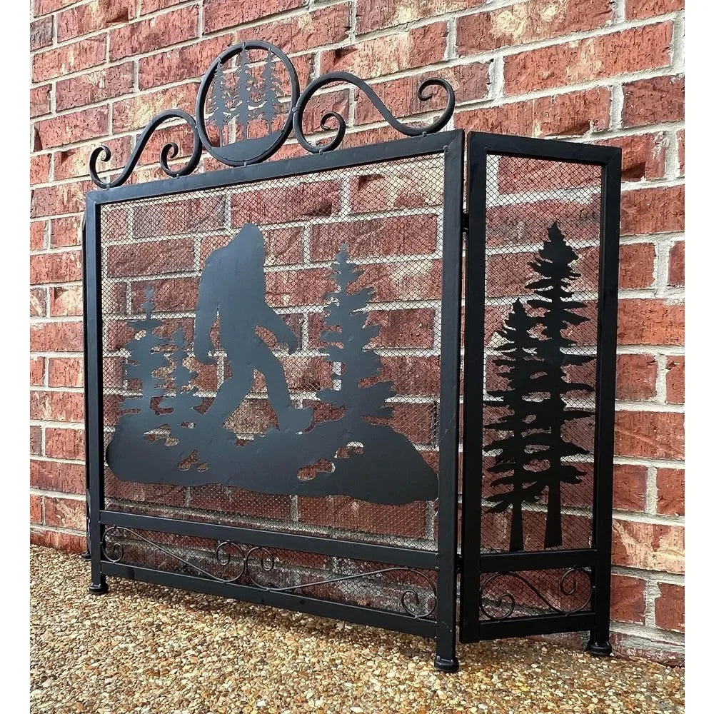 Portable Partition Folding Screen  Wall Mountain