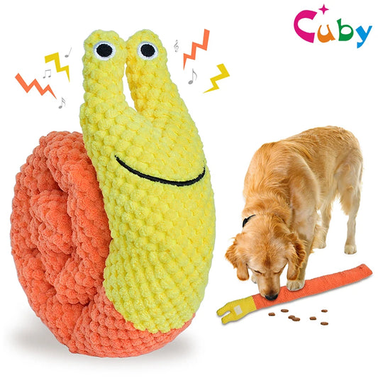 CUBY Interactive Dog Puzzle Snails