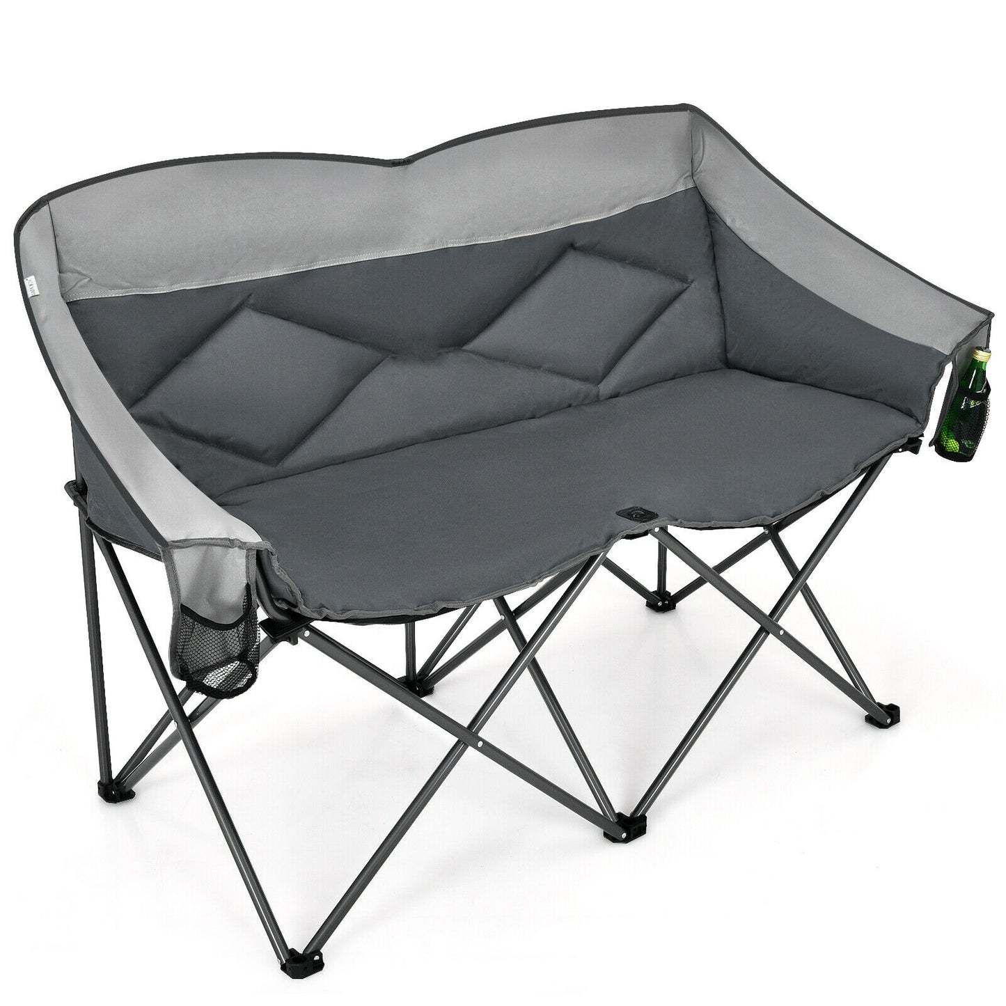 Folding Camping Chair Loveseat