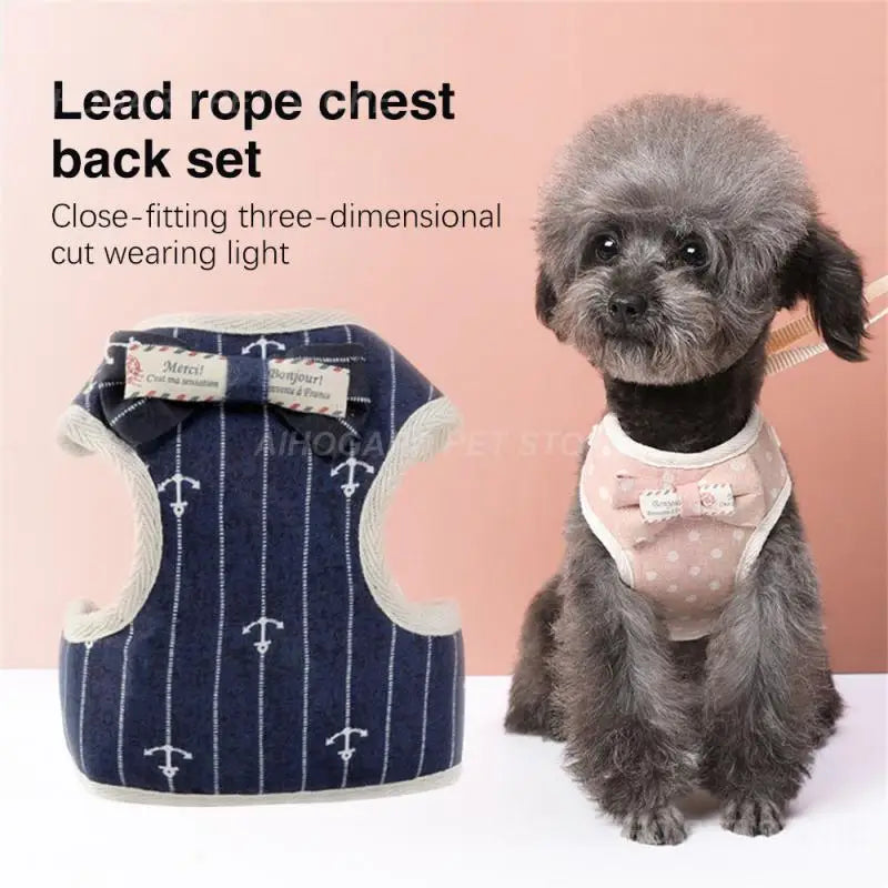 1PCS Dog Harness and Leash Set Pet Cat Vest Harness