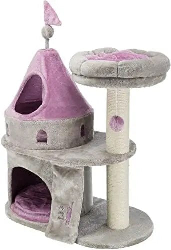 Kitty Darling Castle Condo, Scratching Post, .