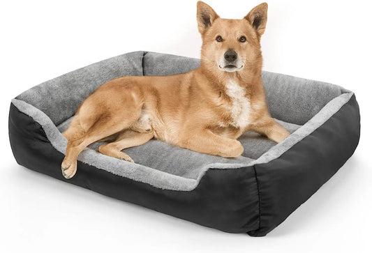 ATUBAN Dog Beds for Large Dogs, Washable Pet Bed Mattress Comfortable, Warming