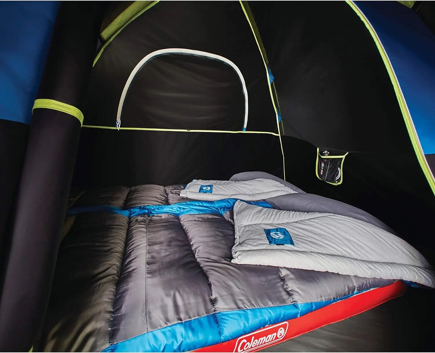 Coleman Dark Room Sundome Camping Tent, 4/6 Person