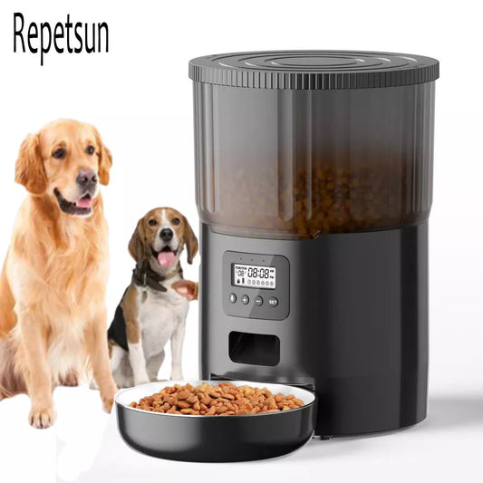 New 4L Pet Feeder Cat Dog Smart Food Dispenser