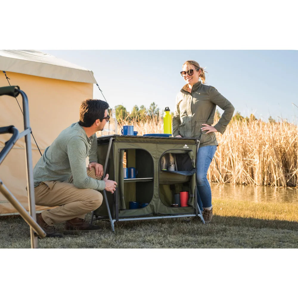 Camping Table, Gray Foldable   Outdoor