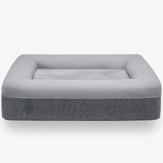 Dog Bed, Plush Memory Foam, 25.0"L x 33.0"W x 6.0"Th, Microfiber Blended Material Designed to be Durable and Rip-Resistant