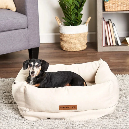 Dog Bed for Small Dogs Deluxe Orthopedic Pet Bed 18 Inches X 24 Inches