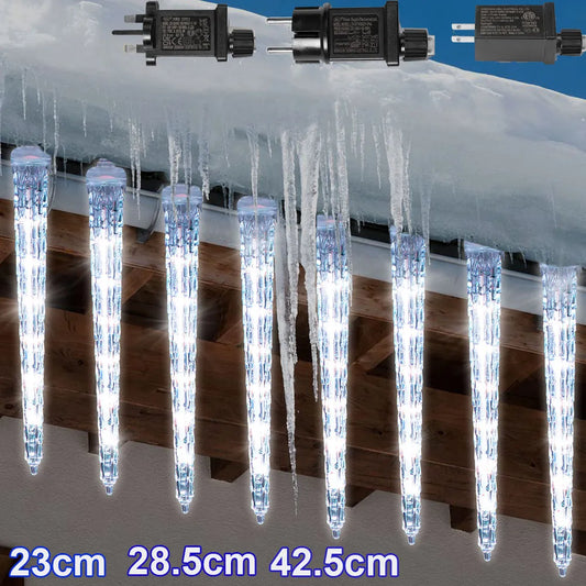 Waterproof Outdoor Christmas Icicle Lights