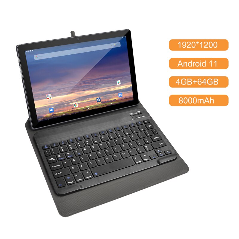 10 Inch Tablet PC Android 11 4GB RAM 64GB ROM