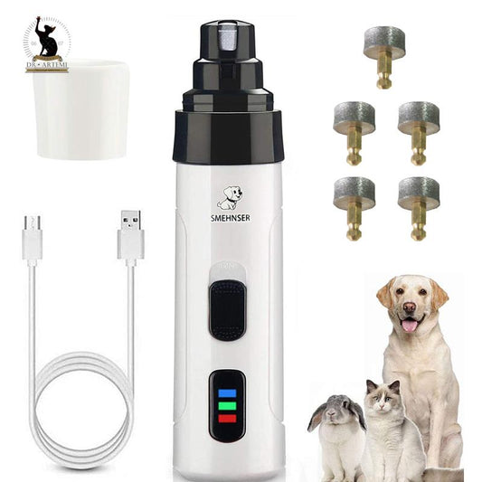 Rechargeable Dog and cat Nail Grinders USB Charging - yourcasuallifestore