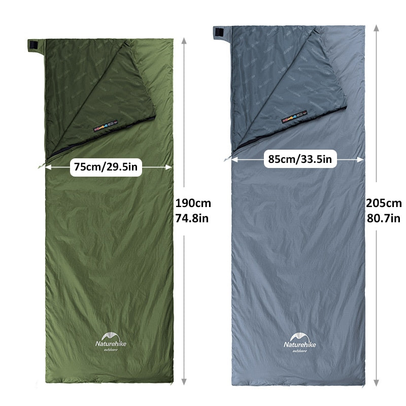 Naturehike lw180 Sleeping Bag Ultralight Cotton  Spring Summer - yourcasuallifestore