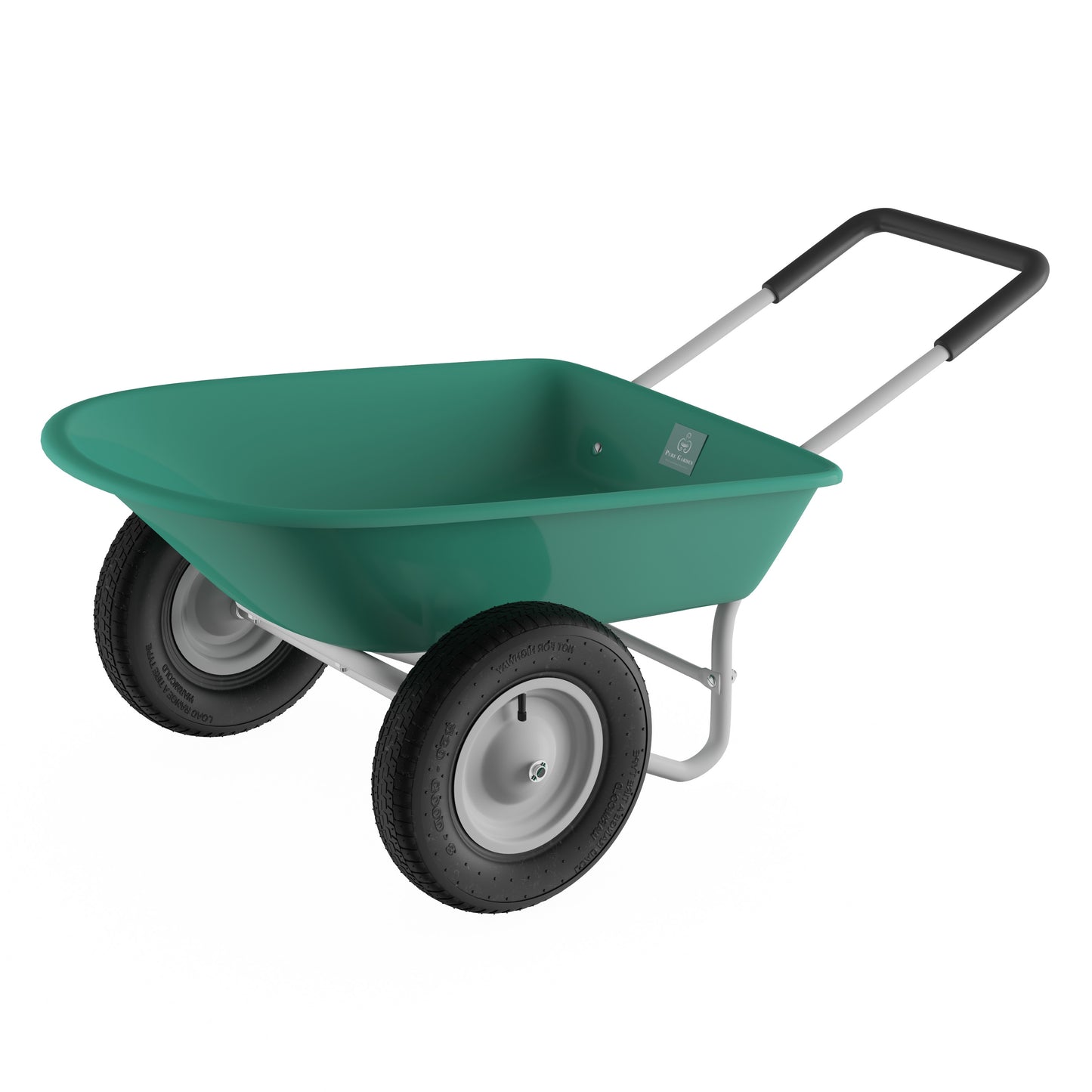 2-Wheeled Garden Wheelbarrow–