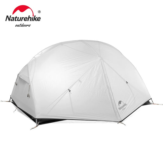 Naturehike Mongar 2 Tent 2 Person Backpacking Tent 20D Ultralight Travel Tent Waterproof Hiking Survival Outdoor Camping Tent - yourcasuallifestore