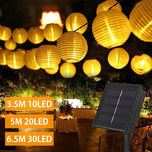 Solar Outdoor Light Garland