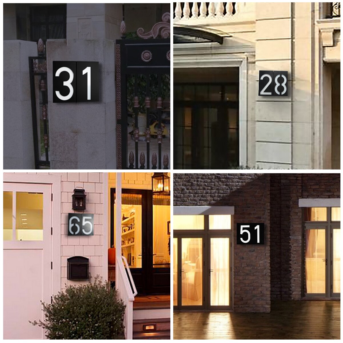 Solar House Number Lamp Solar LED Light