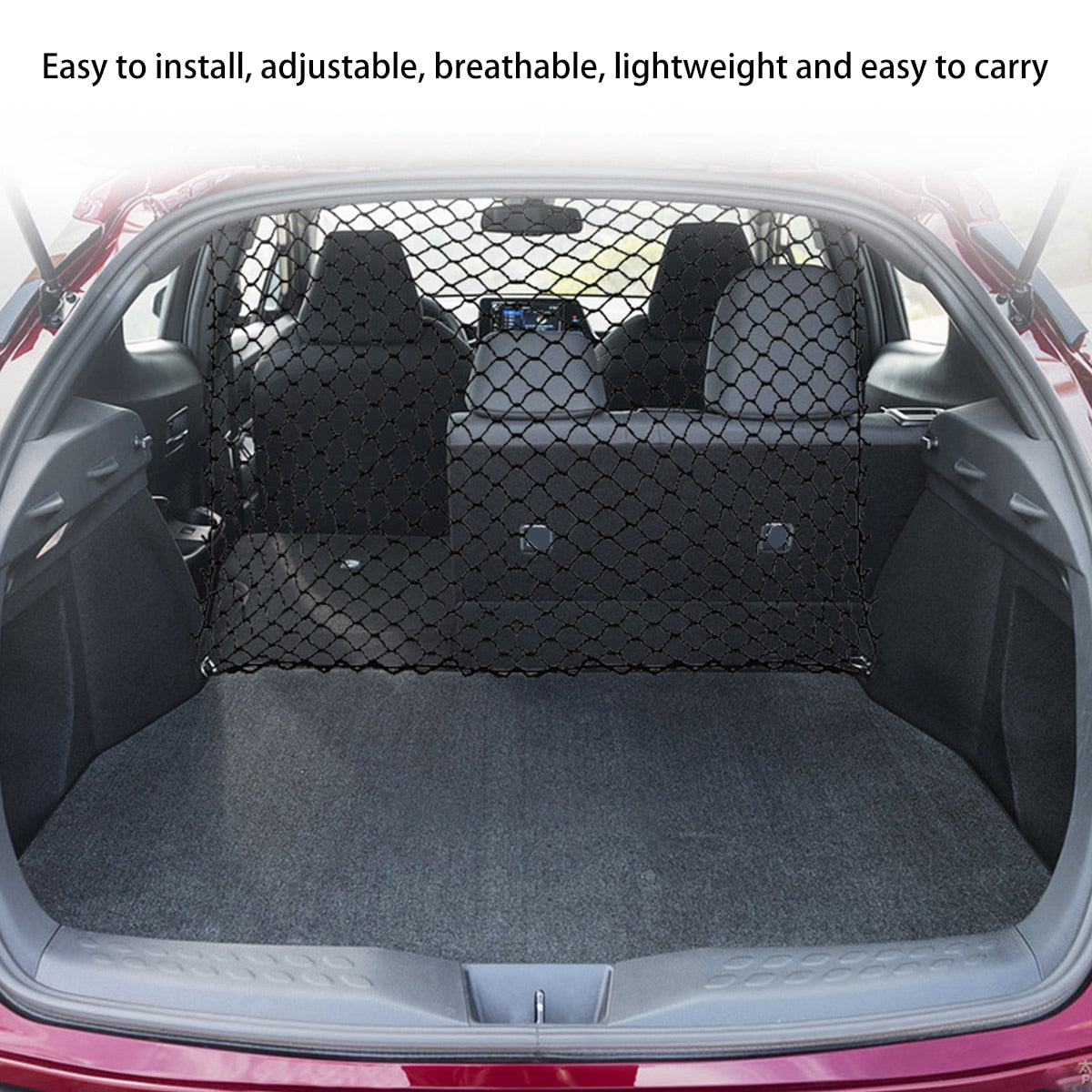 Car Dog Barrier Net Rear Seat Car Protection - yourcasuallifestore