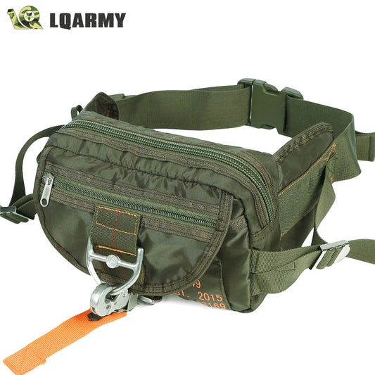 LQARMY Outdoor Waist Bag Nylon Waterproof Bum Bag