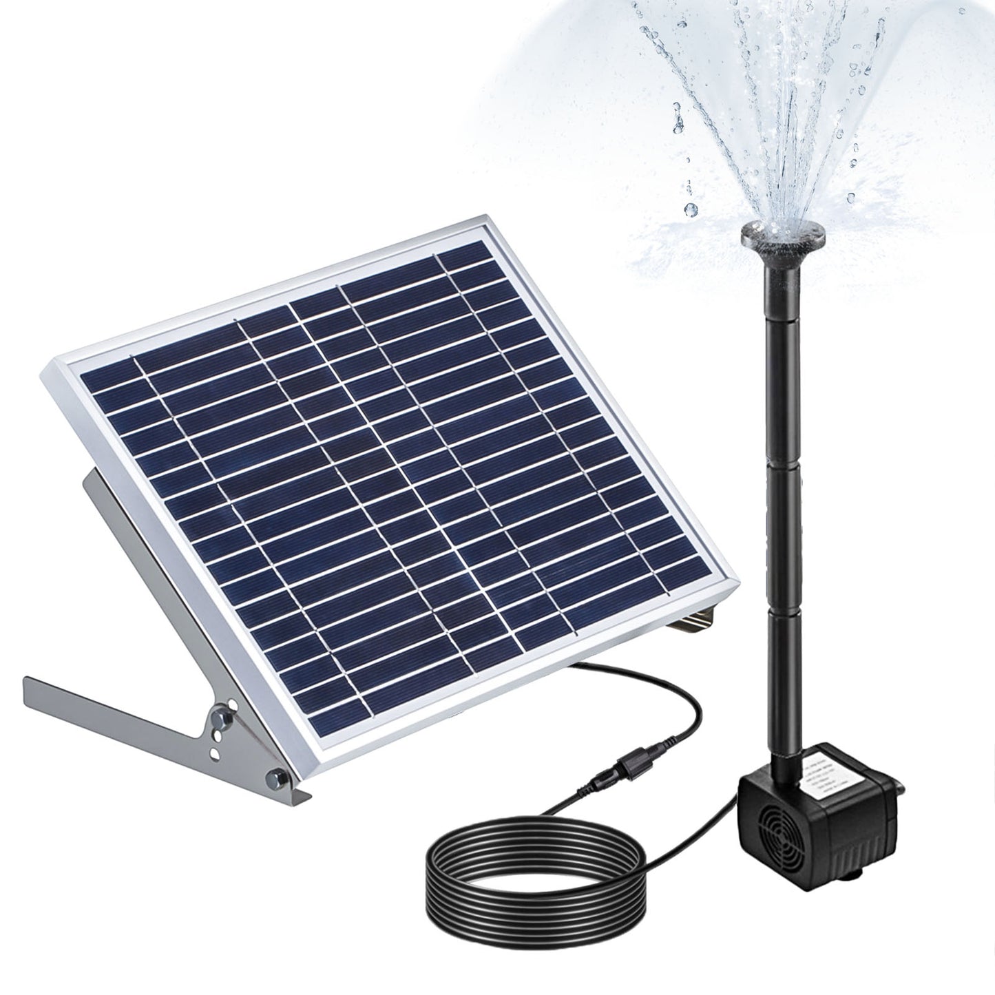 Solar Power Panel Water Pump Garden  Pond  Pool