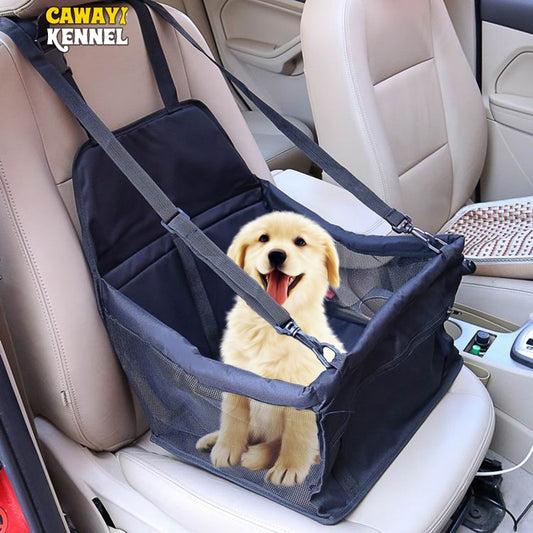 Pet Carriers Bag  CAWAYI KENNEL Travel Dog Car Seat Cover Folding Hammock - yourcasuallifestore